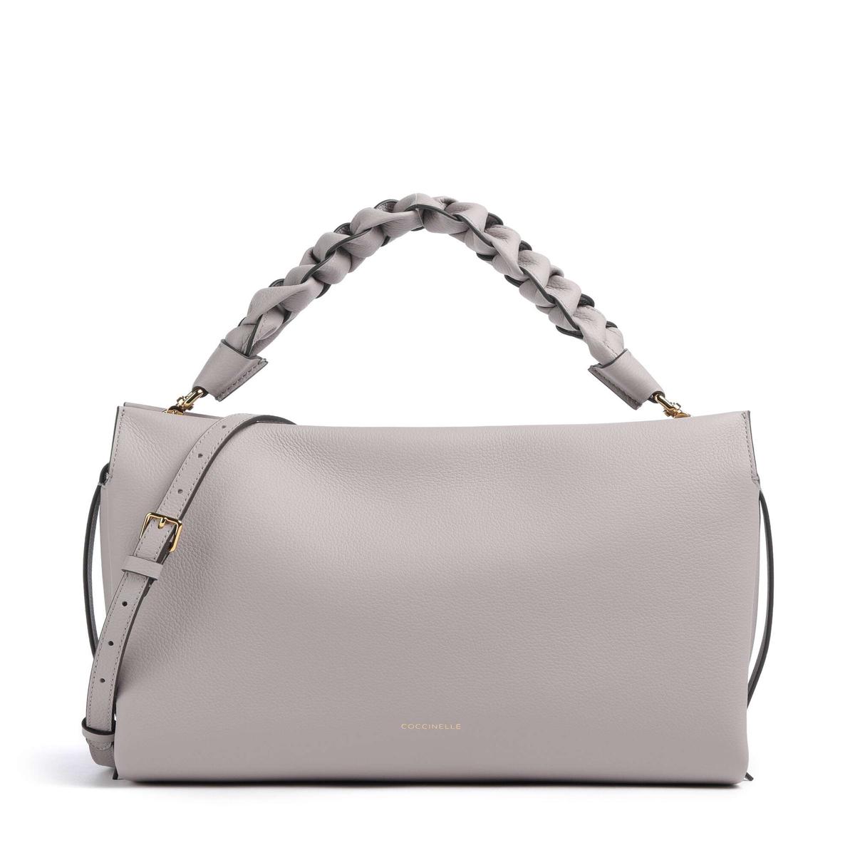 Coccinelle Boheme Grana Double Hobo bag oyster/pearl