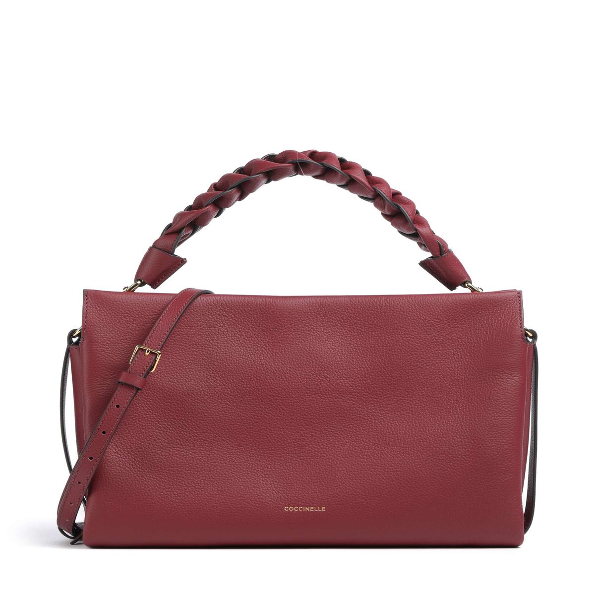 Coccinelle Boheme Grana Double Hobo bag ribes/prune
