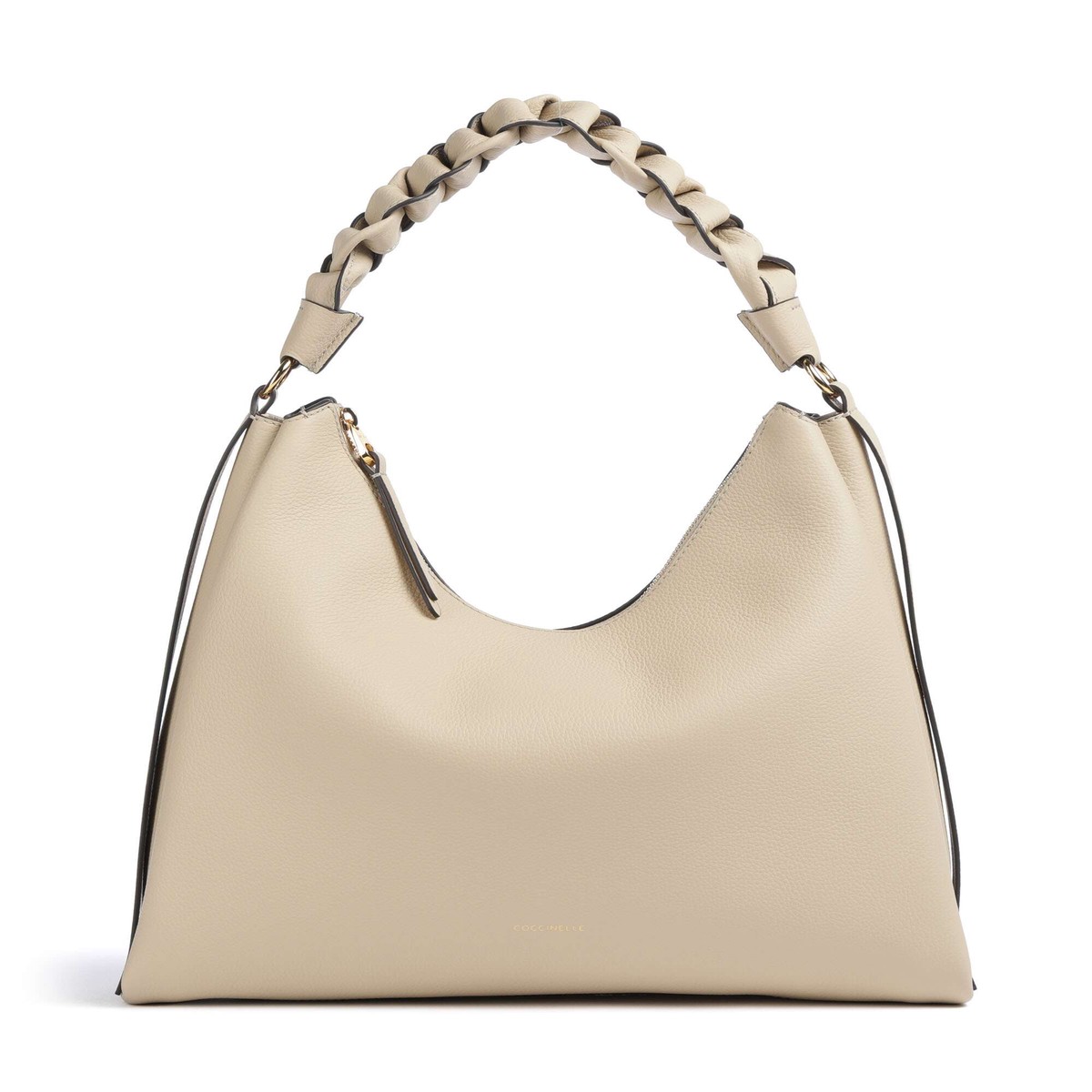 Coccinelle Boheme Grana Double Hobo bag sandshell/seagrass