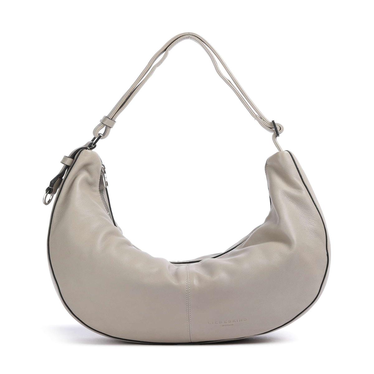 Liebeskind Moon Sheep Natural M Hobo bag steel