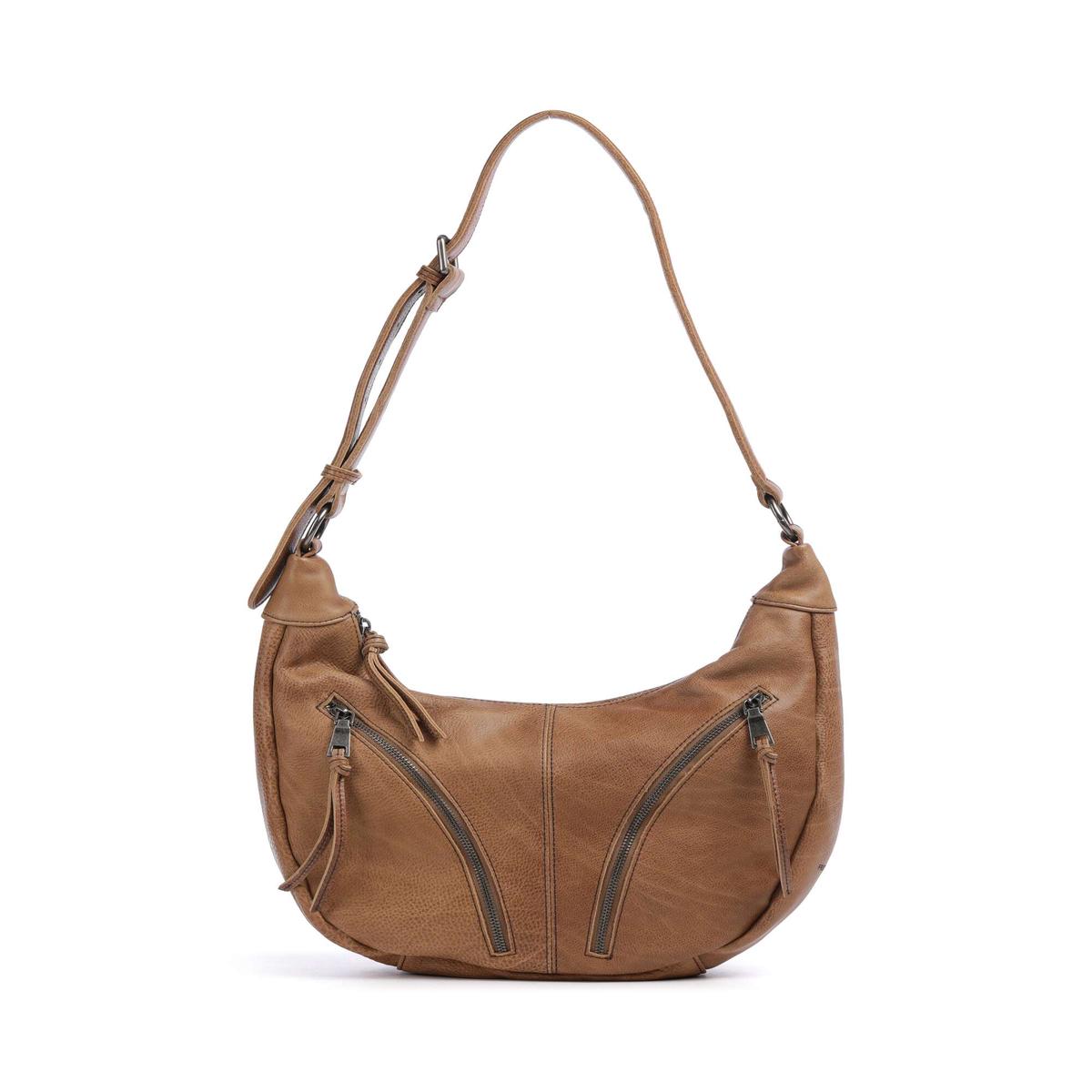 FredsBruder Dear Hobo bag caramel