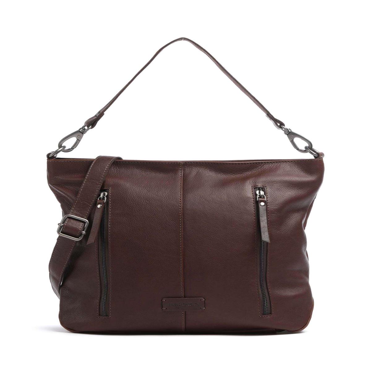 Jack Kinsky Montreal 24N Hobo bag mokka
