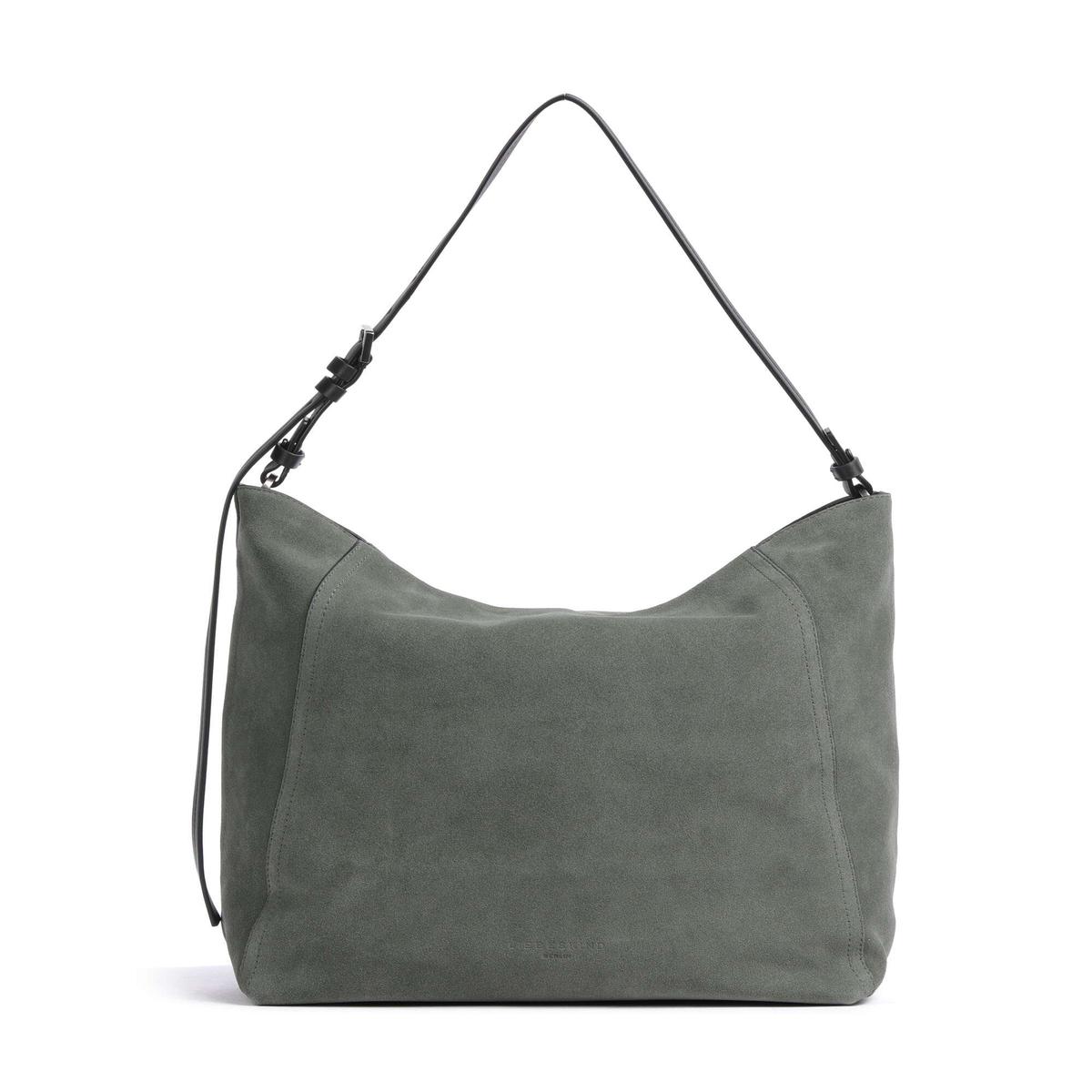 Liebeskind Chudy Suede L Hobo bag cypress green