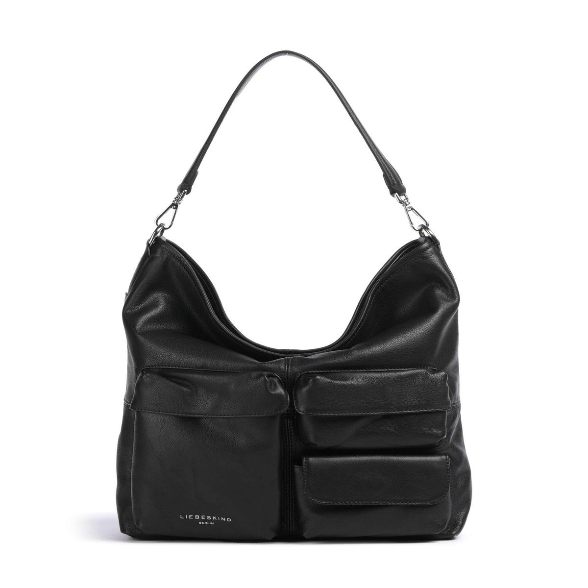 Liebeskind LK 204 3D Leather M Hobo bag black
