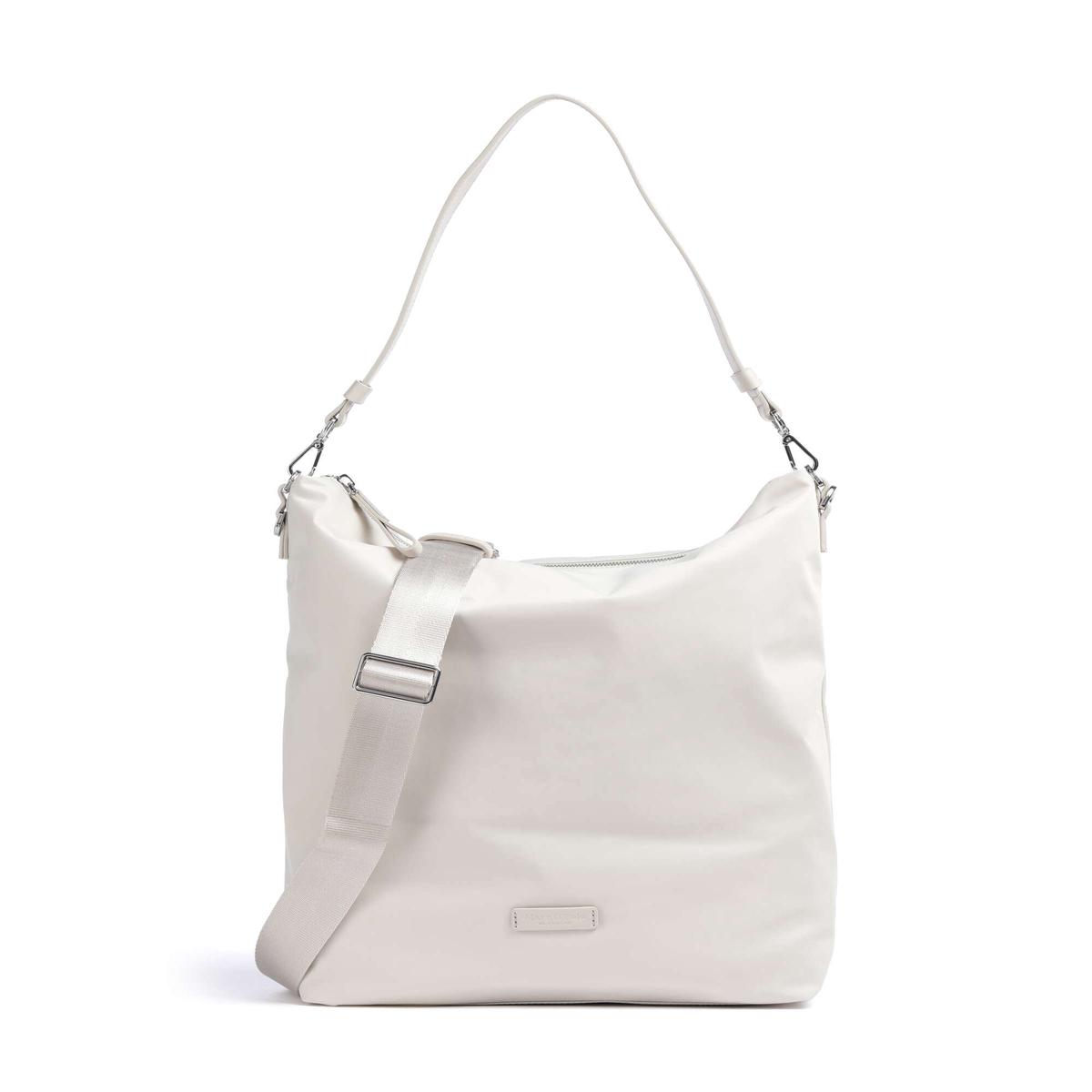 Marc O'Polo Amelie M Hobo bag grey silk