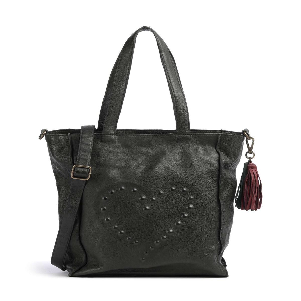 Taschendieb Wien Herzoggasse 1 Hobo bag green forest
