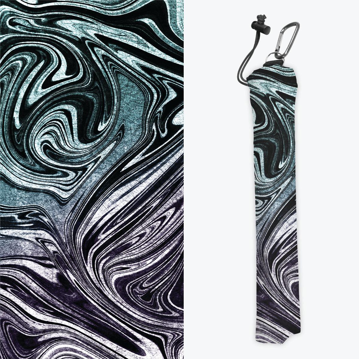 Abstract Marbled Paper Playmat Bag