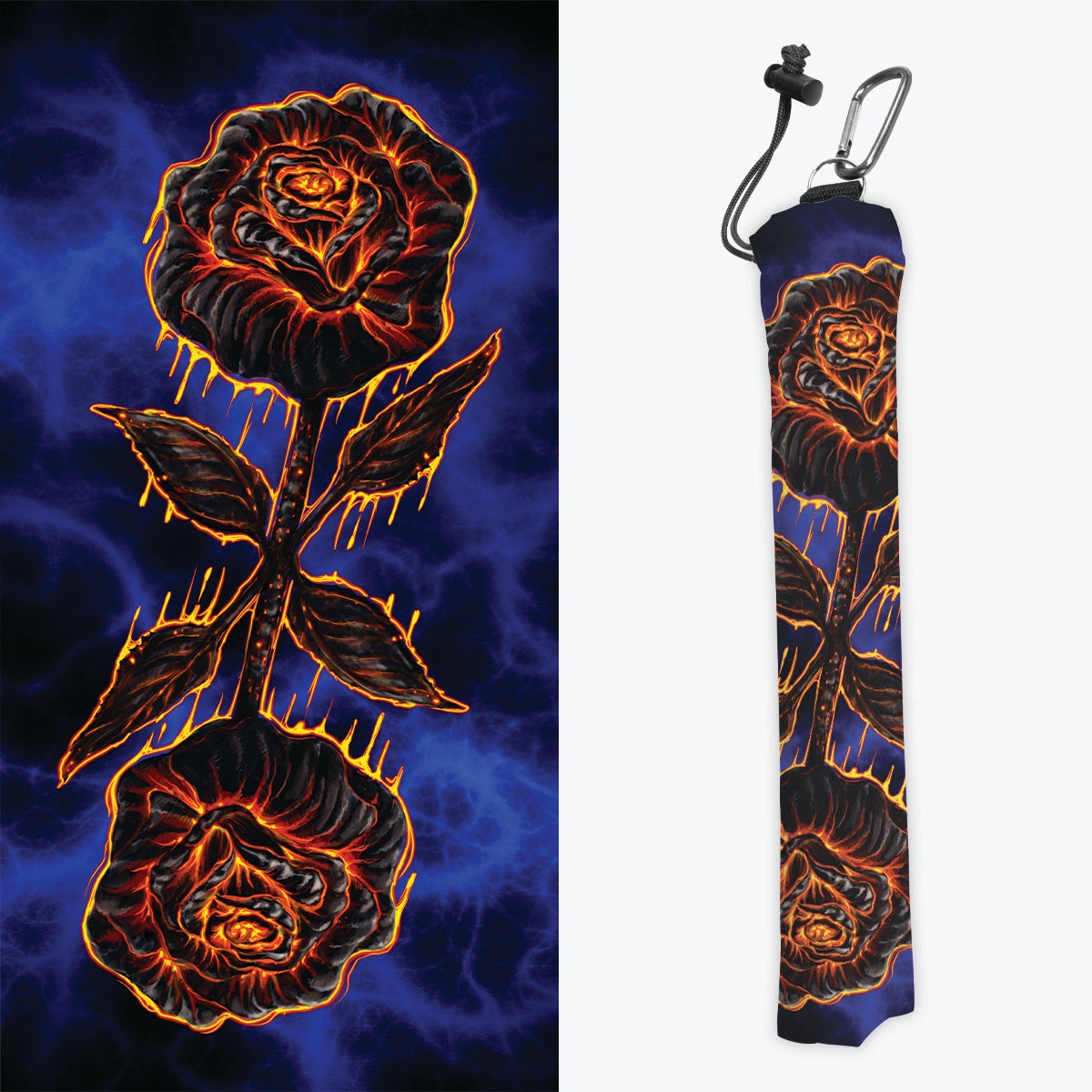 Volcano Rose Playmat Bag