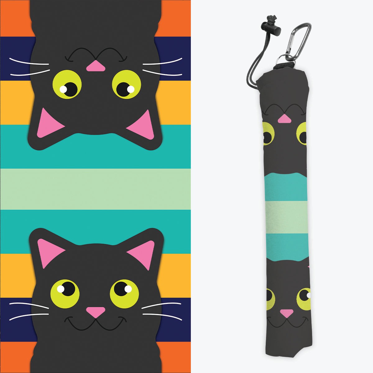 Retro Purr Playmat Bag