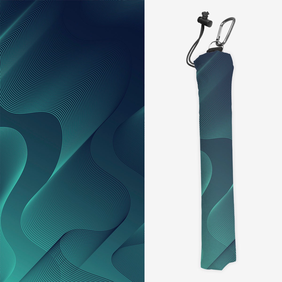 Waves On The Horizon Playmat Bag