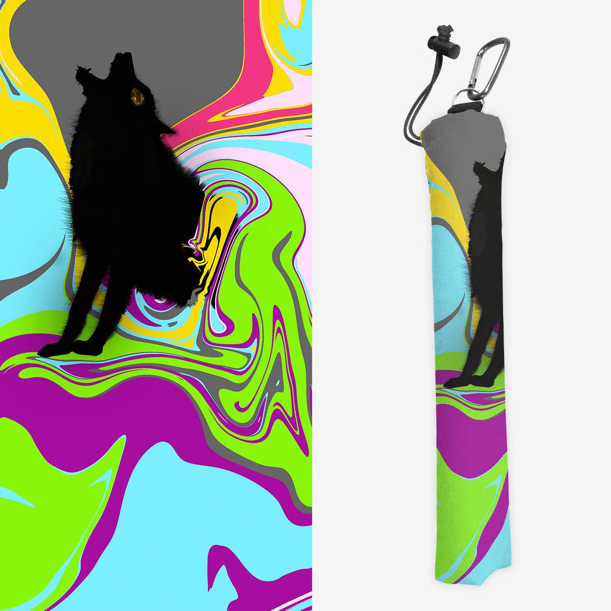 Neon Wolf Playmat Bag
