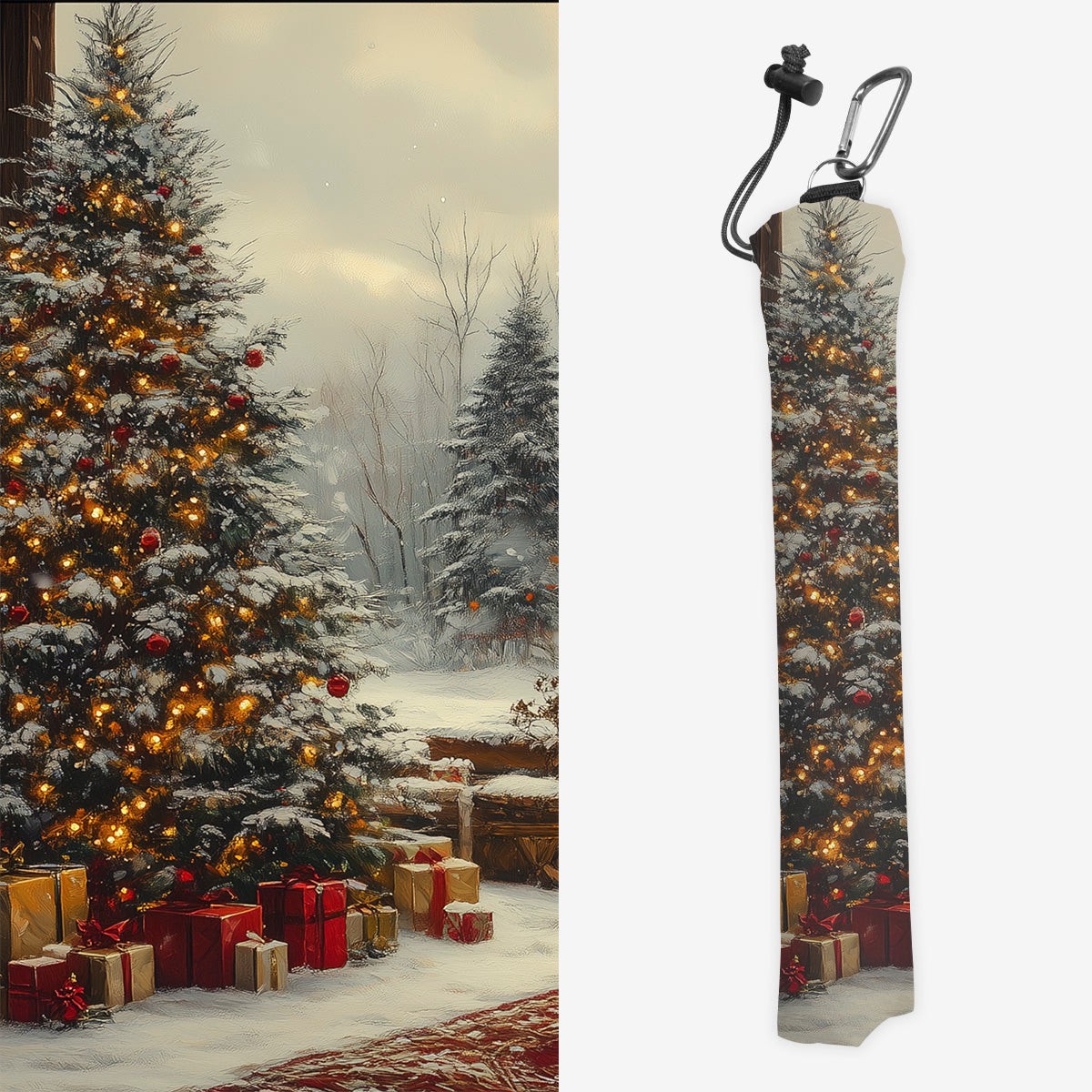 Winter Chalet Playmat Bag