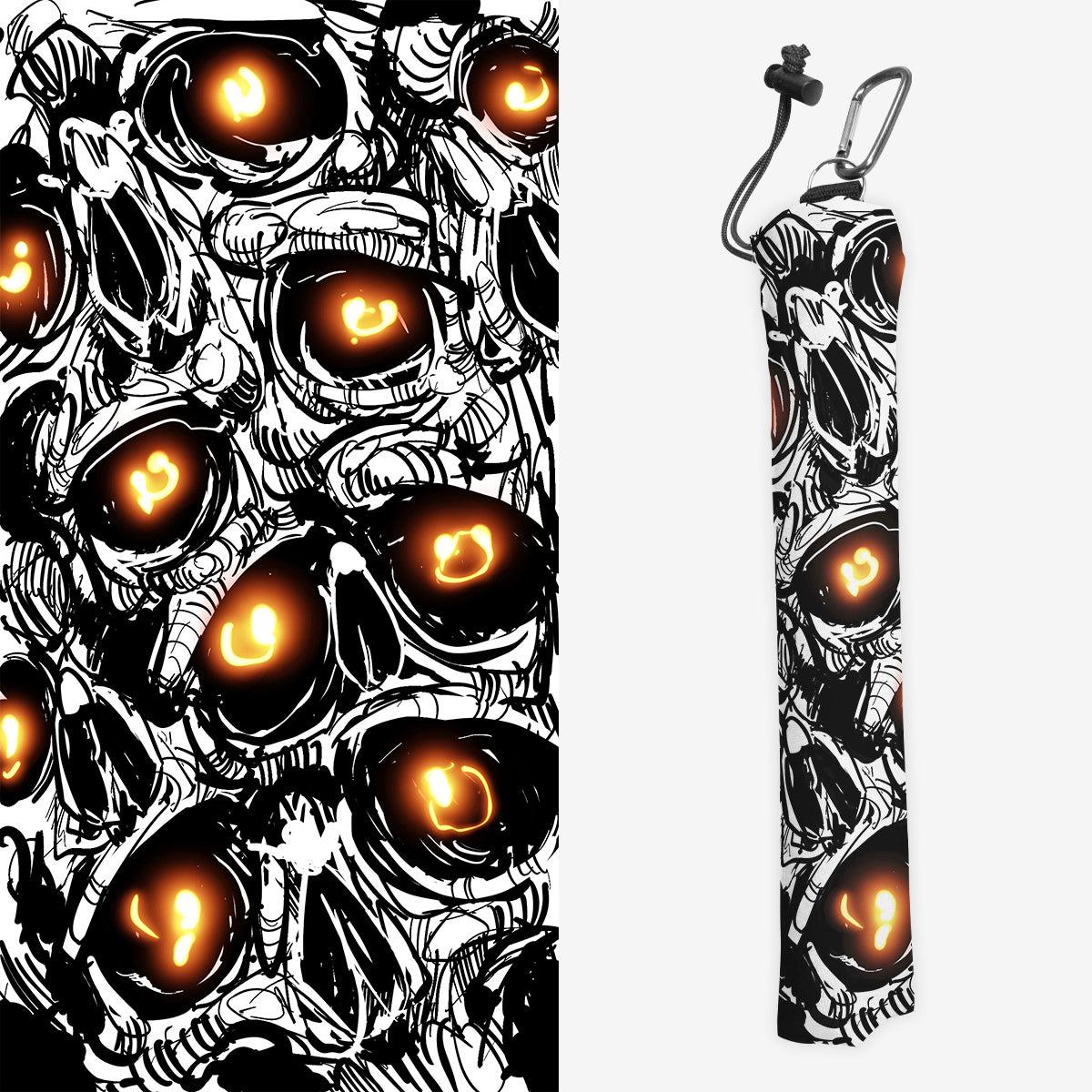 Flaming Eyes Playmat Bag