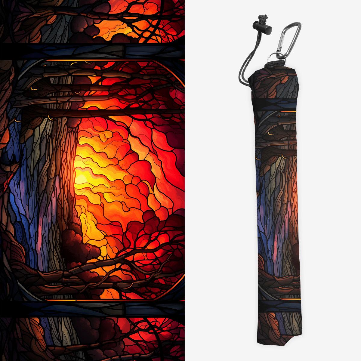 Stained Glass Wildfire Playmat Bag
