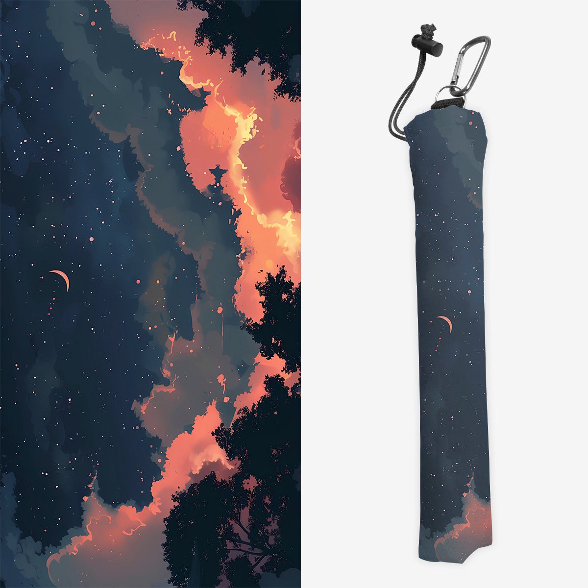 Whimsical Nightfall Playmat Bag