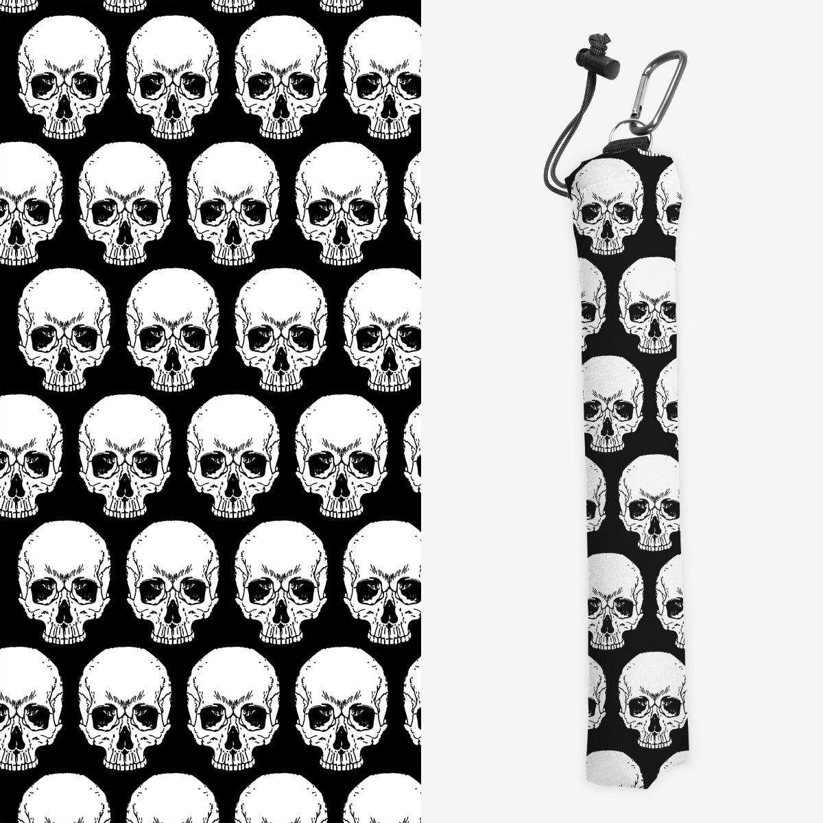 Skull Pattern Playmat Bag