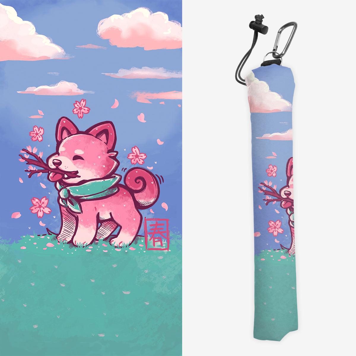 Spring Time Shiba Playmat Bag