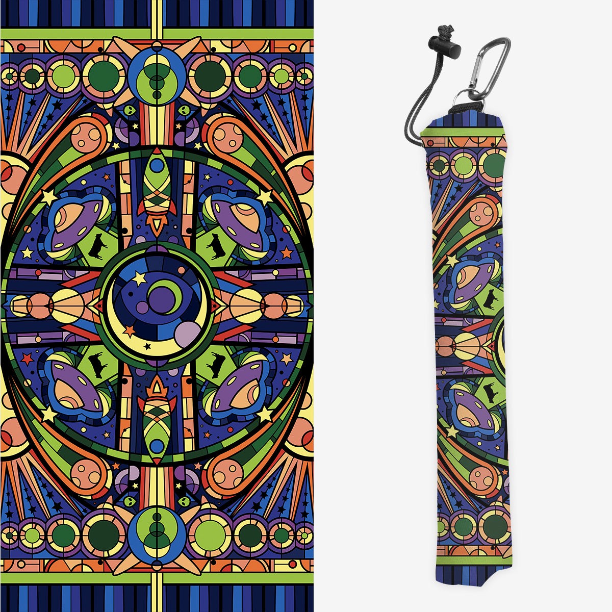 Space Glass Playmat Bag