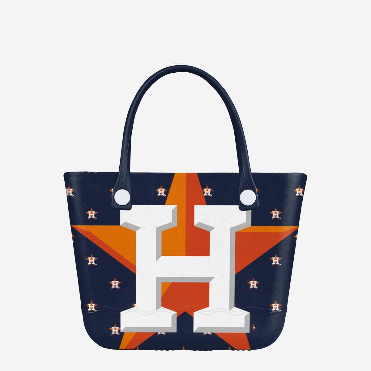 Houston Astros Big Logo Mini Print Tailgate Tote Bag