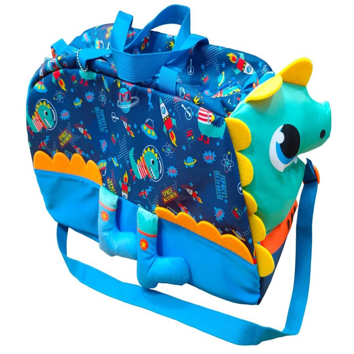 Roar-some Dino Duffle Bag for Kids | Stylish | 3D Design | Travel Essential