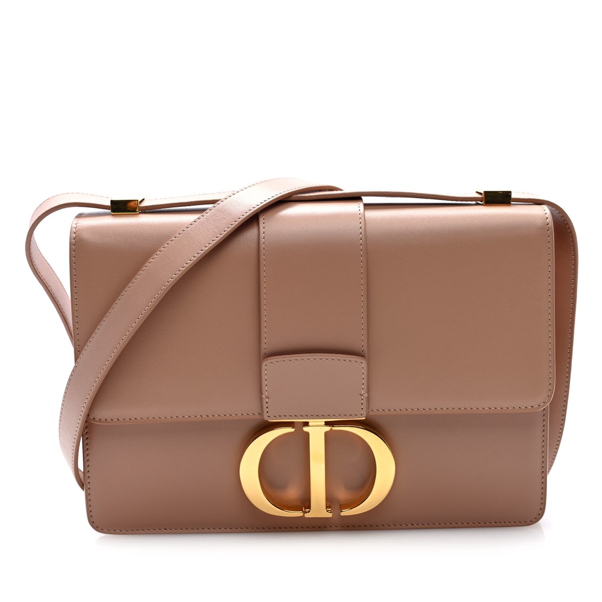 Box Calfskin 30 Montaigne Flap Bag Rose Des Vents