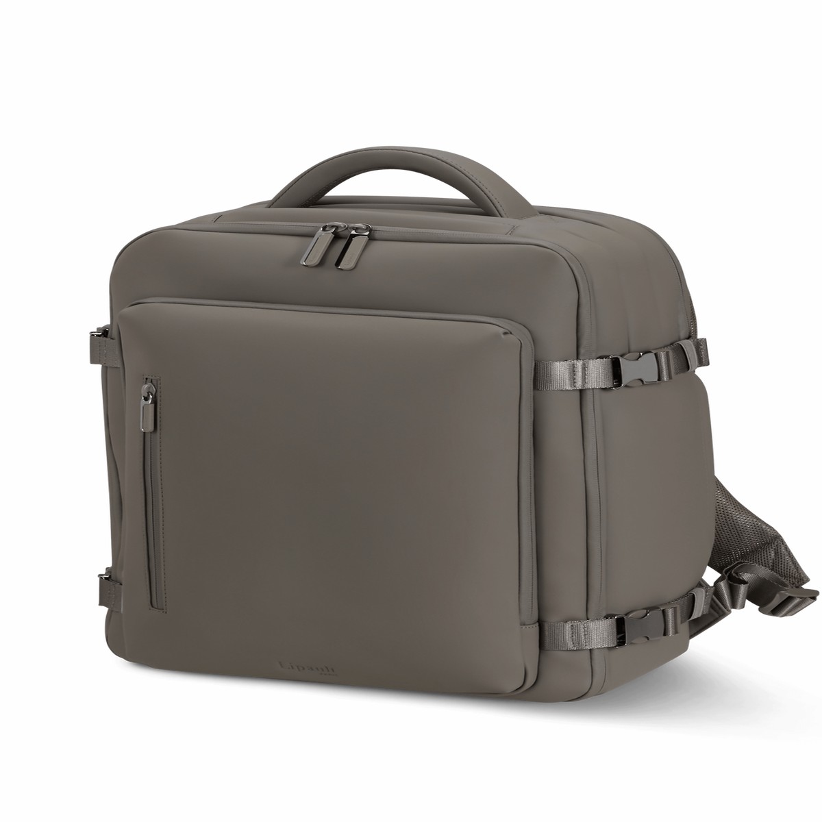 LIPAULT mochila 17" LOST IN BERLIN ASH STONE