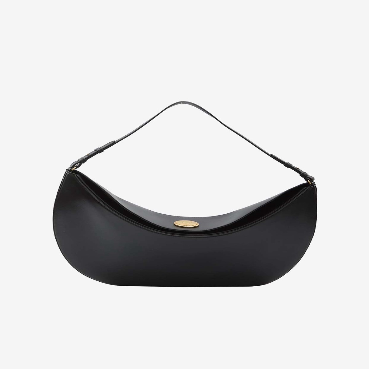 Large Ovalo Calf Leather Shoulder Bag