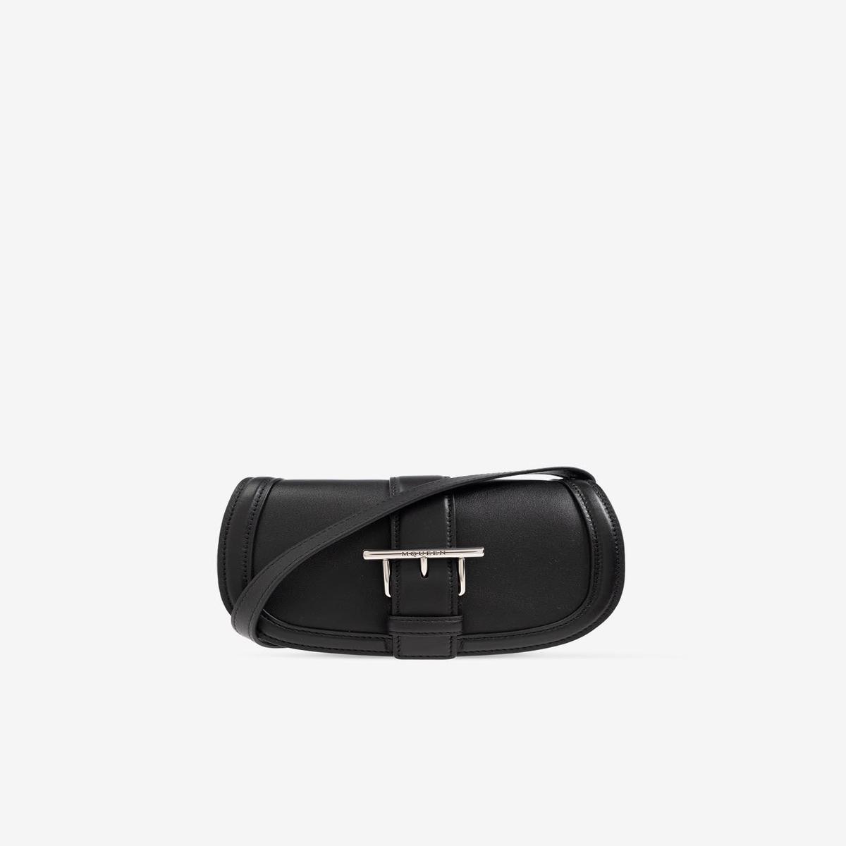 Mini T-Bar Satchel Leather Crossbody Bag