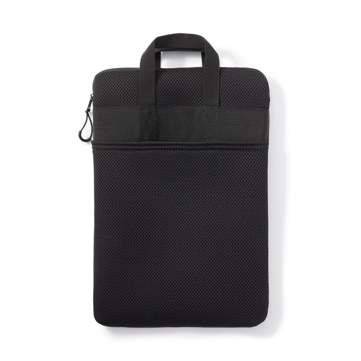 Polyester Vertical Cushioned Tablet Case - Black