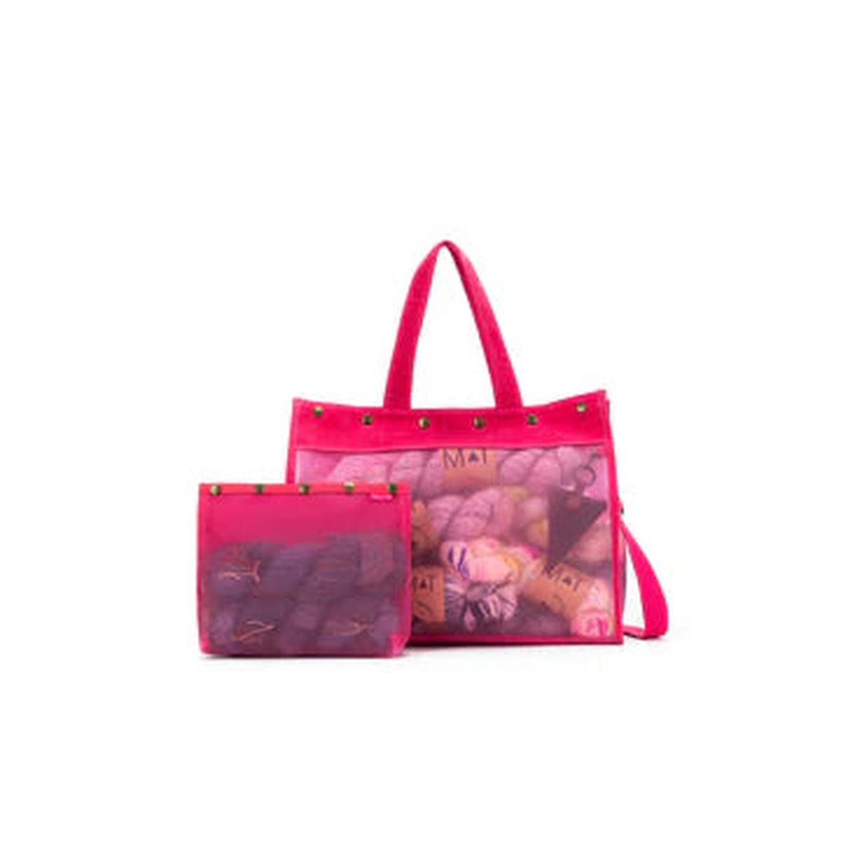 della Q Maker's Mesh Tote