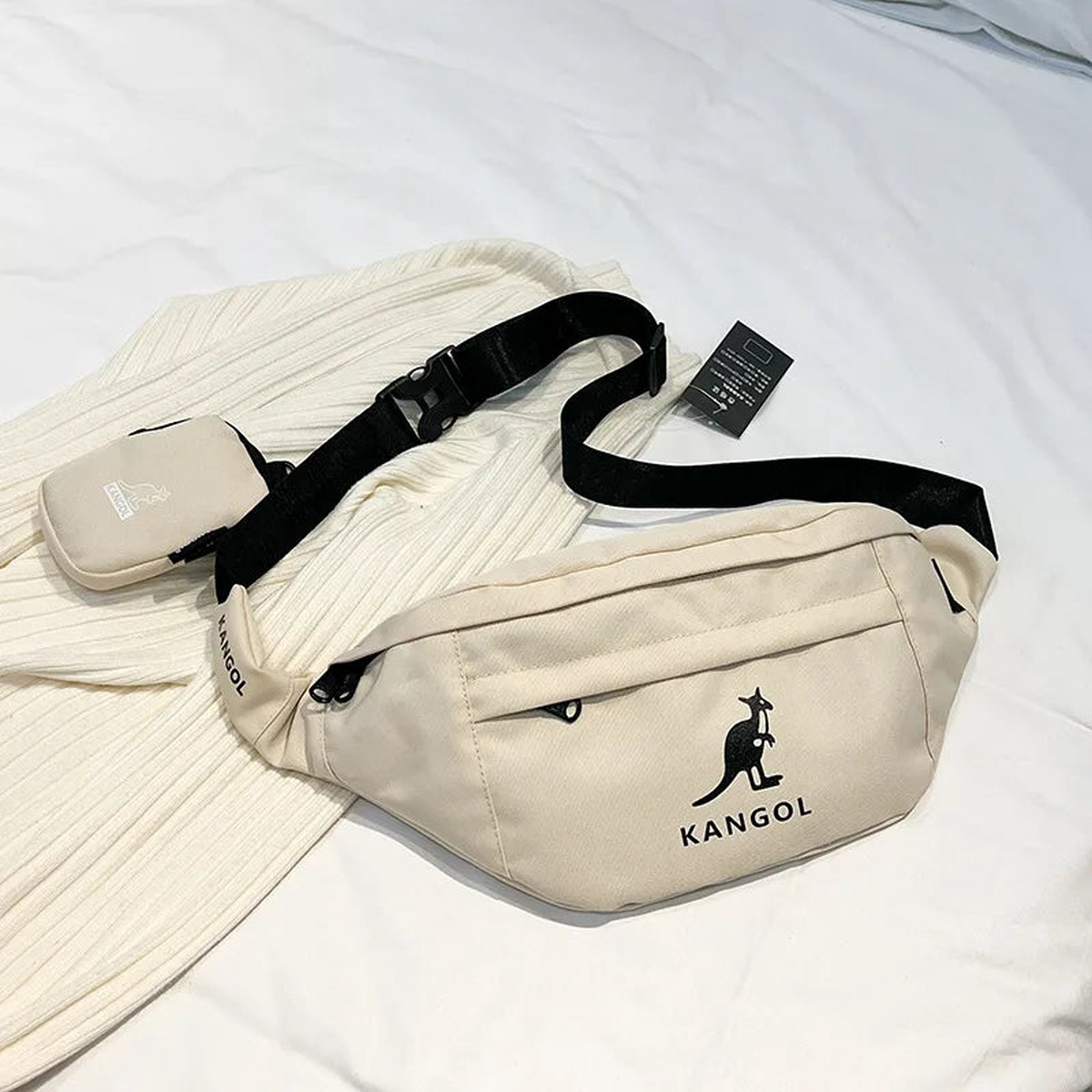 Outdoor Waist Packs Running Jogging Kangaroo Fanny Pack Mobile Phone Bag