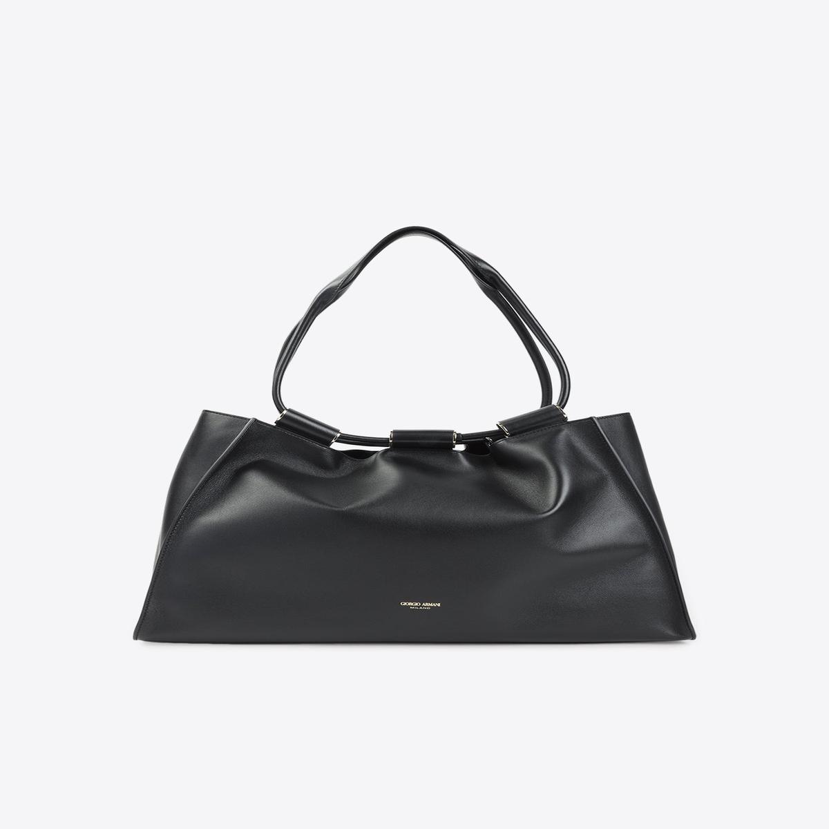 Nappa Leather Top Handle Bag