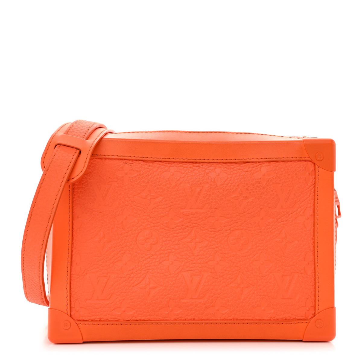 Taurillon Monogram Solar Ray Soft Trunk Orange