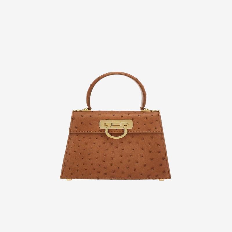 Gancini Top Handle Bag