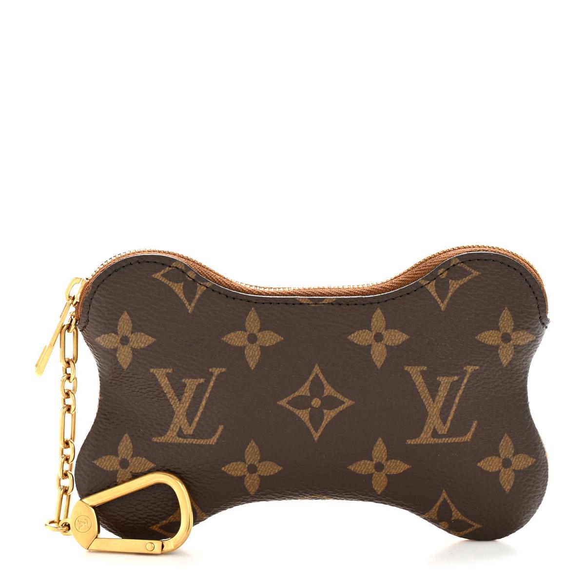 Monogram Bone Key Pouch