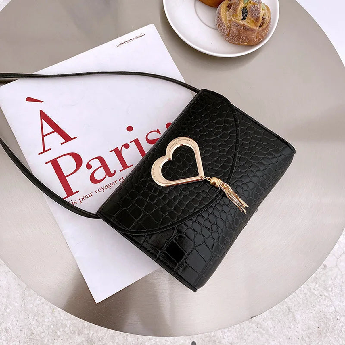 Women's Lipstick Purse Satchel Handbag Famous Brand Bag