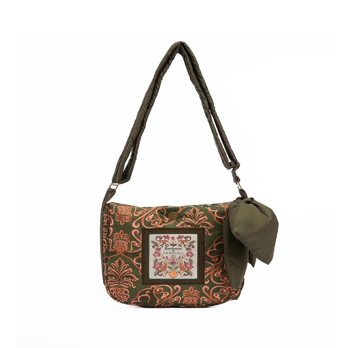 Barbour X Farm Rio Ana Clara Bow Bag