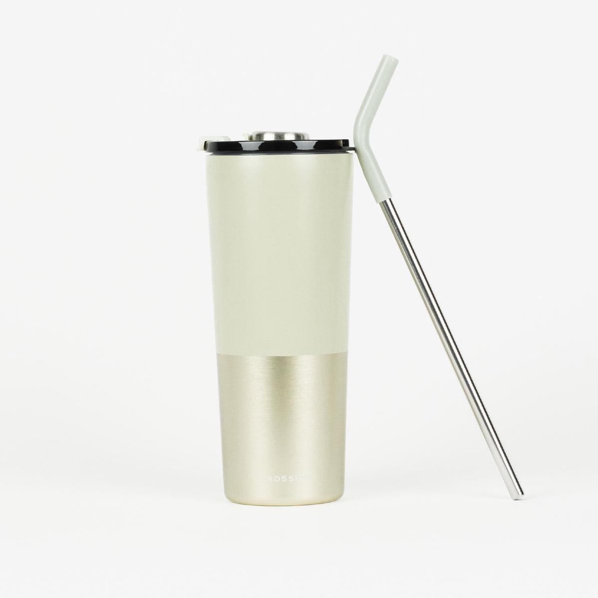 Crossing Volt Insulated Stainless Steel Straw Tumbler 710ML - Pistachio