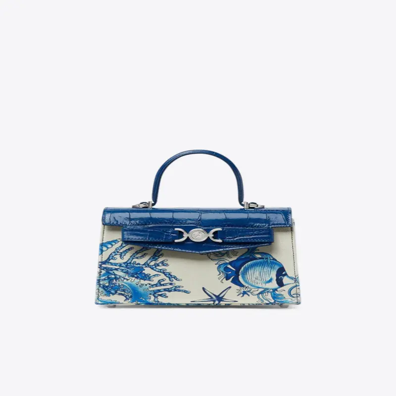 Small Medusa 95 Underwater Barocco Handbag