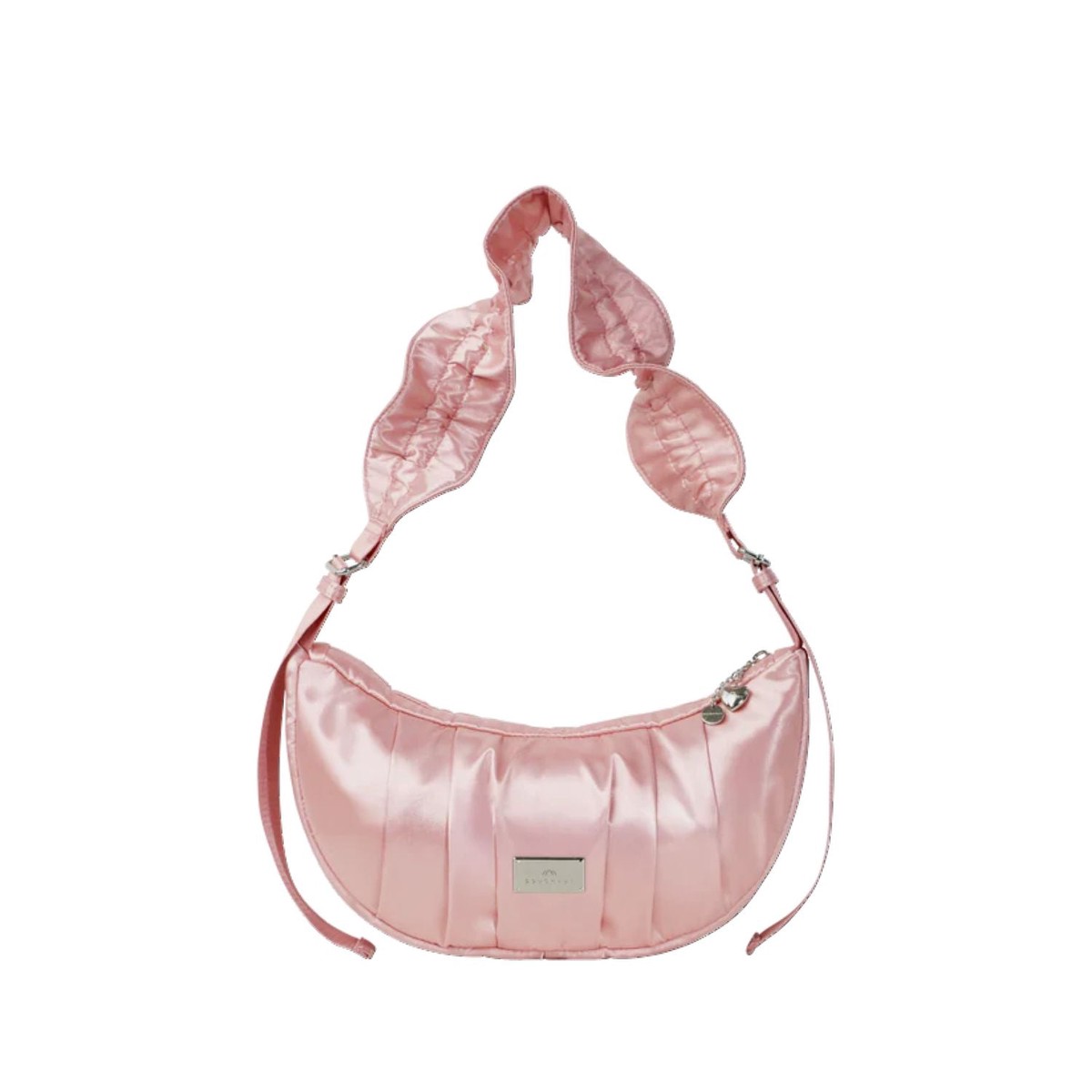 Doughnut Eclair Girlitude Series Crossbody Bag - Rose