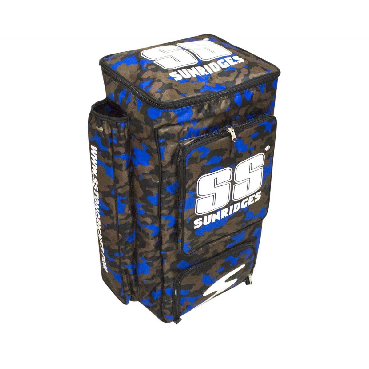 SS CAMO (DUFFLE) BLUE Cricket Kit Bag