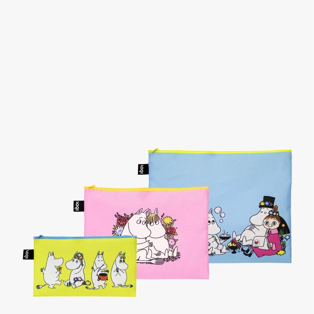 Loqi Museum Zip Pockets - Moomin - Together