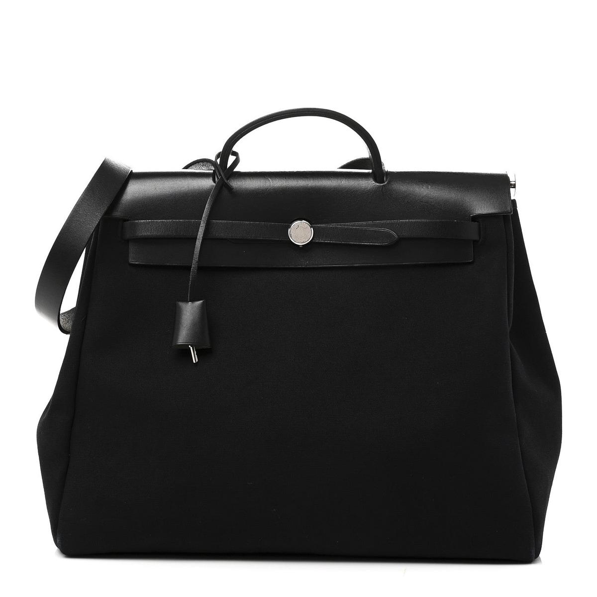 Toile Vache Calfskin Herbag 39 MM Black