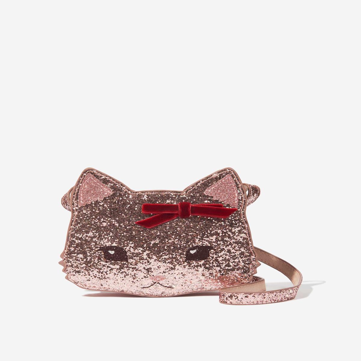 Konges Sljd Girls Tut Kitty Shoulder Bag in Pink (136cm)