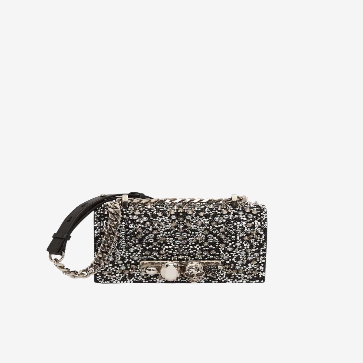 Mini Jewel Embellished Crossbody Bag