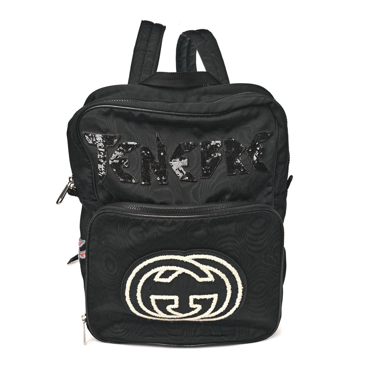 Nylon Tenebre Backpack Black