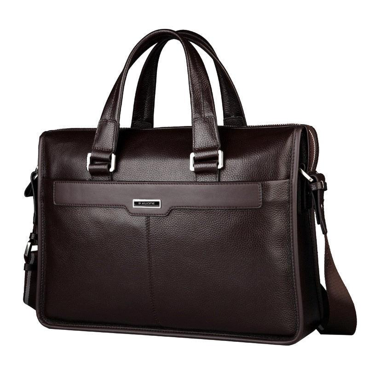 New Genuine Leather Men Handbags Men8217S Business Briefcase Laptop Bag Luxury Soft Skin Bags Of