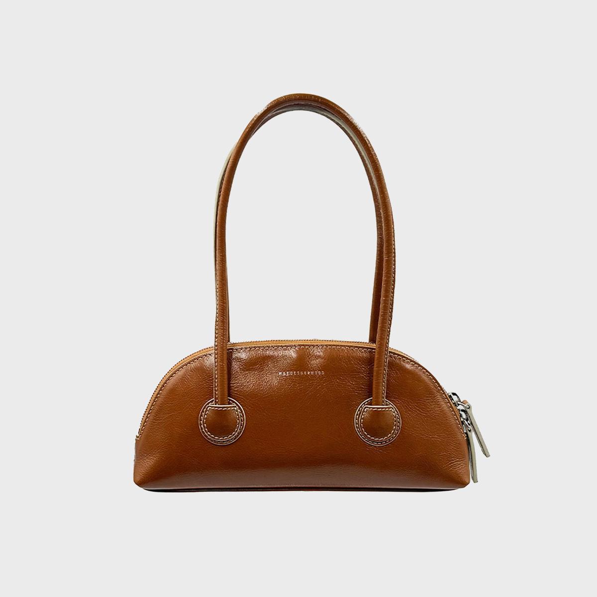 MARGESHERWOOD Besette Shoulder Bag - Brown Crinkle