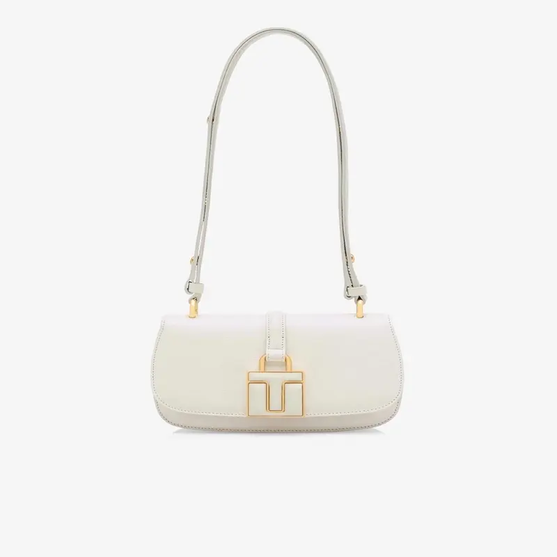 Mini T Padlock Leather Shoulder Bag