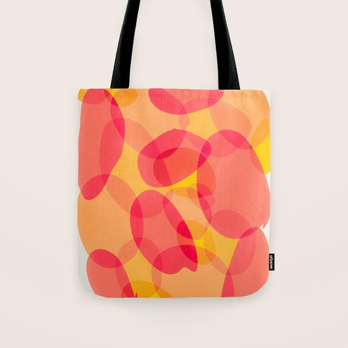 Soft Shapes Abstract #8 Tote Bag